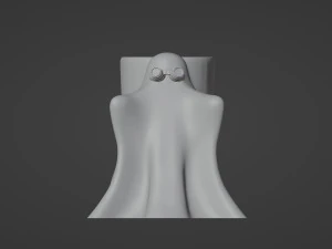 Portapenne fantasma Modello di stampa 3D