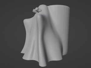 Ghost Pen Holder Modelo de impresión 3D