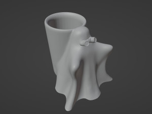 Ghost Pen Holder Modelo de impresión 3D