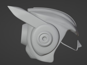 Wearable Sci-fi Helmet 3D प्रिंट मॉडल