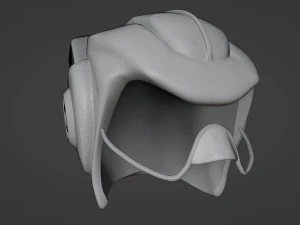 Wearable Sci-fi Helmet 3D Print Model