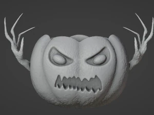 Halloween Pumpkin Planter 3D Print Model