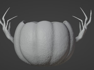 Halloween Pumpkin Planter 3Dプリントモデル
