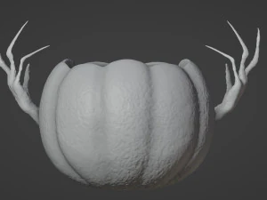 Halloween Pumpkin Planter 3D Print Model