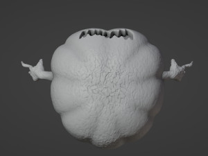 Halloween Pumpkin Planter 3Dプリントモデル