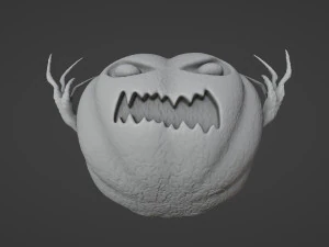 Halloween Pumpkin Planter 3D Print Model