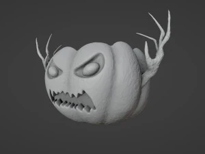 Halloween Pumpkin Planter 3D Print Model