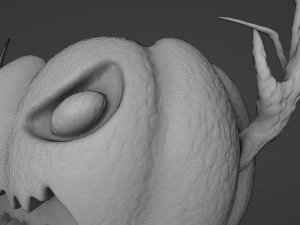 Halloween Pumpkin Planter 3Dプリントモデル