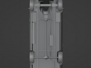 Post-Apocalyptic Survival Vehicle Printable Model Cetak 3D