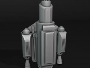 Wearable Mandalorian Jetpack 3D Print Model