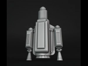 Wearable Mandalorian Jetpack 3D Print Model