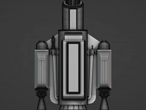 Wearable Mandalorian Jetpack 3D Print Model