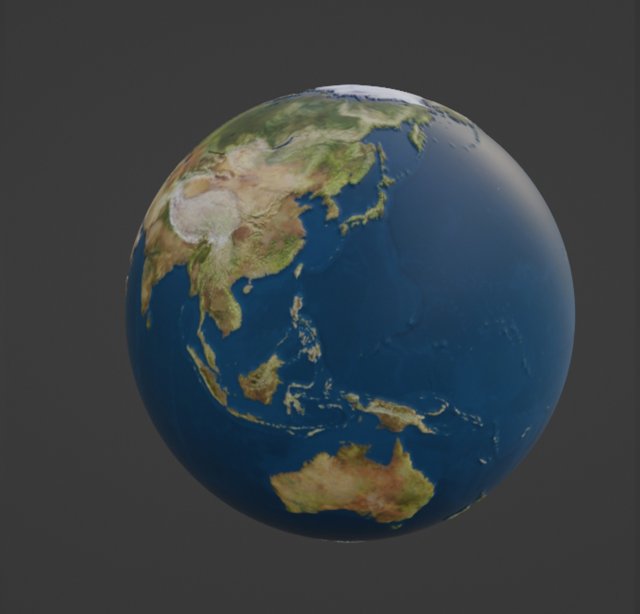 Planet Earth 3D Модель .c4d .max .obj .3ds .fbx .stl .blend 