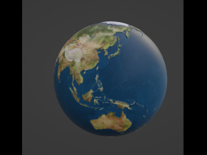 Planet Earth 3D Model