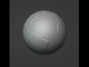 Planet Earth 3D Model