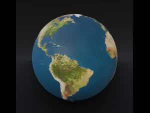 Planet Earth 3D Model