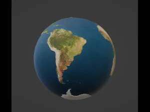 Planet Earth 3D Model