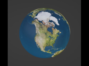 Planet Earth 3D Модель