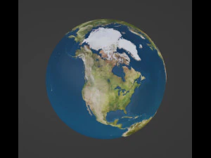 Planet Earth 3D Model