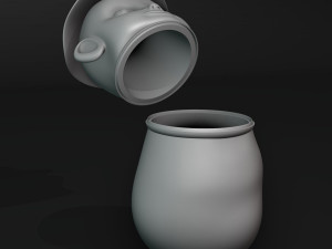 Swaddled Baby Shaped Jar Modèles 3D en vedette