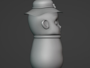 Swaddled Baby Shaped Jar Modèles 3D en vedette