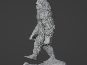 Sasquatch Bigfoot 3D Print Model