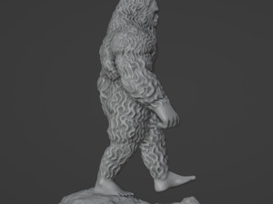 Sasquatch Bigfoot 3D Print Model