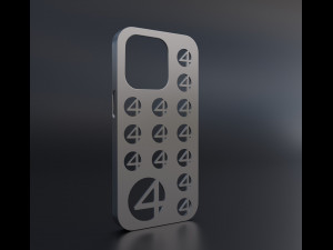 Fantastic Four Iphone 14 Pro Case 3D Print Model