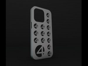 Fantastic Four Iphone 14 Pro Case Modelo de Impressão 3D