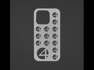 Fantastic Four Iphone 14 Pro Case Modelo de Impressão 3D