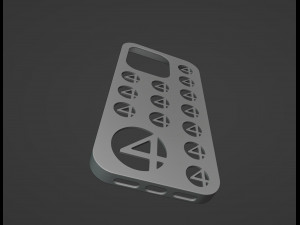 Fantastic Four Iphone 14 Pro Case Modelo de Impressão 3D