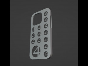 Fantastic Four Iphone 14 Pro Case Modelo de Impressão 3D