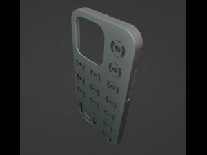 Green lantern Iphone 14 Pro Case 3D Print Model