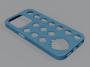 Guardians of the Galaxy Iphone 14 Pro Case 3D Print Model