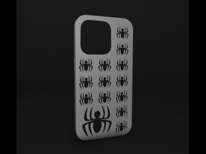 Spiderman Iphone 14 Pro Case 3D Druckmodell