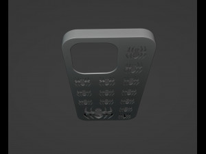Spiderman Iphone 14 Pro Case 3D Druckmodell