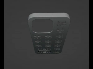 Spiderman Iphone 14 Pro Case 3D Print Model