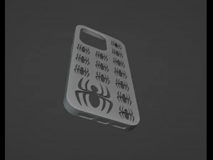 Spiderman Iphone 14 Pro Case 3D Print Model