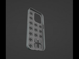Spiderman Iphone 14 Pro Case 3D Druckmodell