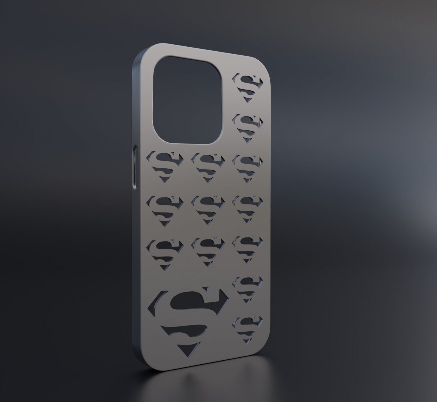 Superman Iphone 14 Pro Case 3D Print Model in Phone cases 3DExport