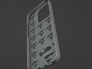 Superman Iphone 14 Pro Case Modelo de Impressão 3D