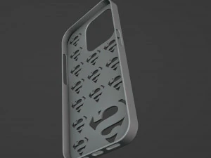 Custodia per iPhone 14 Pro di Superman Modello di stampa 3D