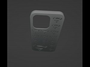 Superman Iphone 14 Pro Case Modelo de Impressão 3D