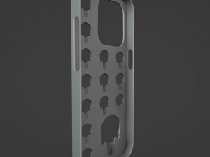 The Punisher Iphone 14 Pro Case 3D प्रिंट मॉडल