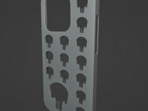 The Punisher Iphone 14 Pro Case 3D प्रिंट मॉडल