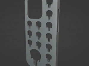 La custodia per iPhone 14 Pro Punisher Modello di stampa 3D