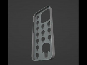 The Punisher Iphone 14 Pro Case 3D प्रिंट मॉडल