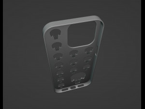 The Punisher Iphone 14 Pro Case 3D प्रिंट मॉडल