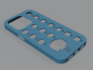 The Punisher Iphone 14 Pro Case 3D प्रिंट मॉडल