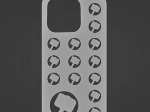 Custodia per iPhone 14 Pro Thor Modello di stampa 3D